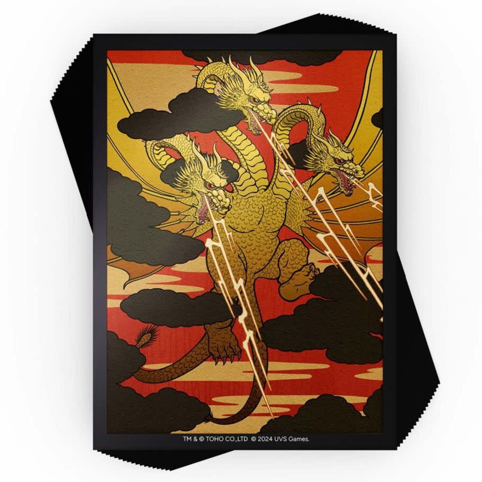 UniVersus Deck Protector: UniVersus: King Ghidorah (100)