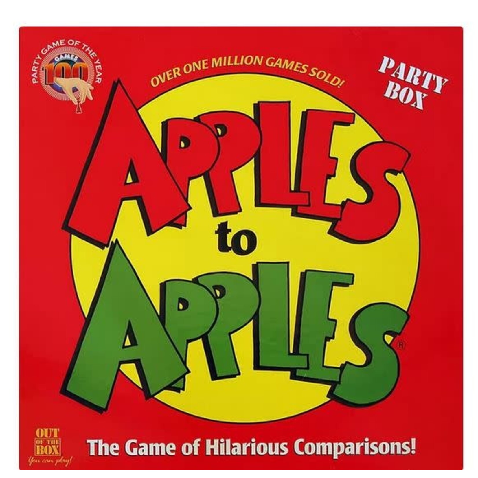 #19745 Apples To Apples Party Box Dragon Cache Used Game
