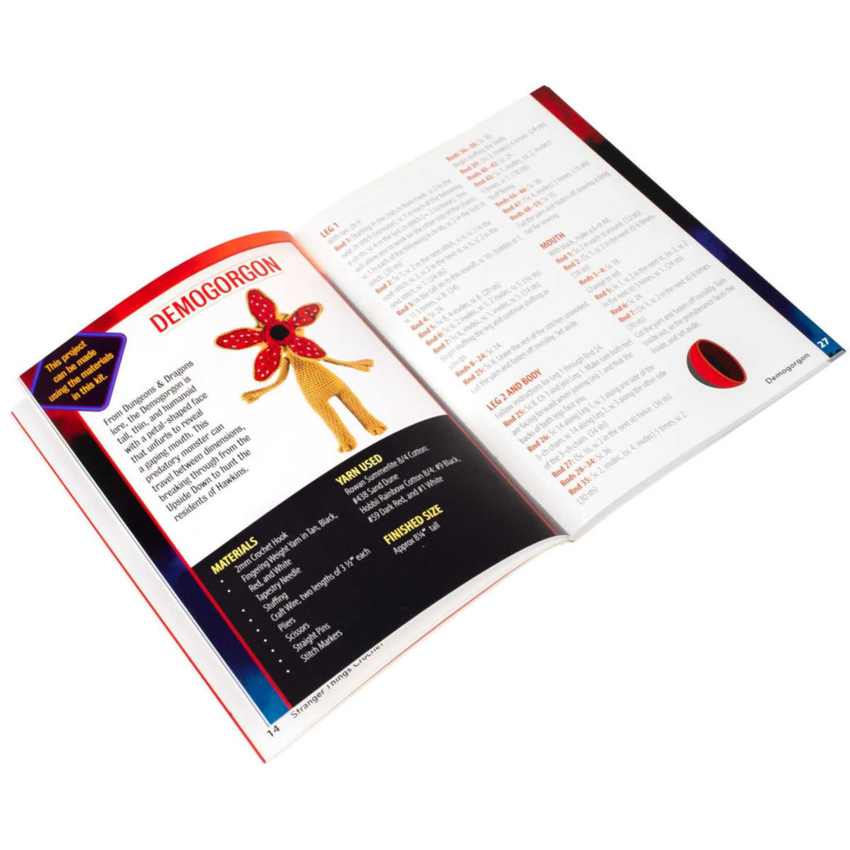 Crochet Kit Stranger Things (Skill Level: Complex)