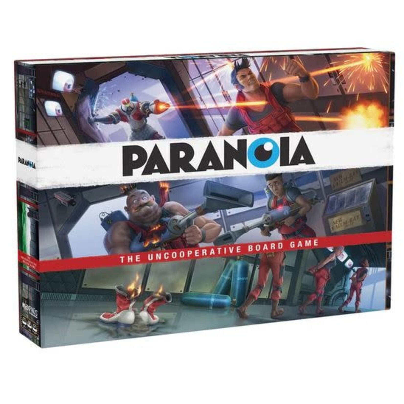 Paranoia The Uncooperative Board Game