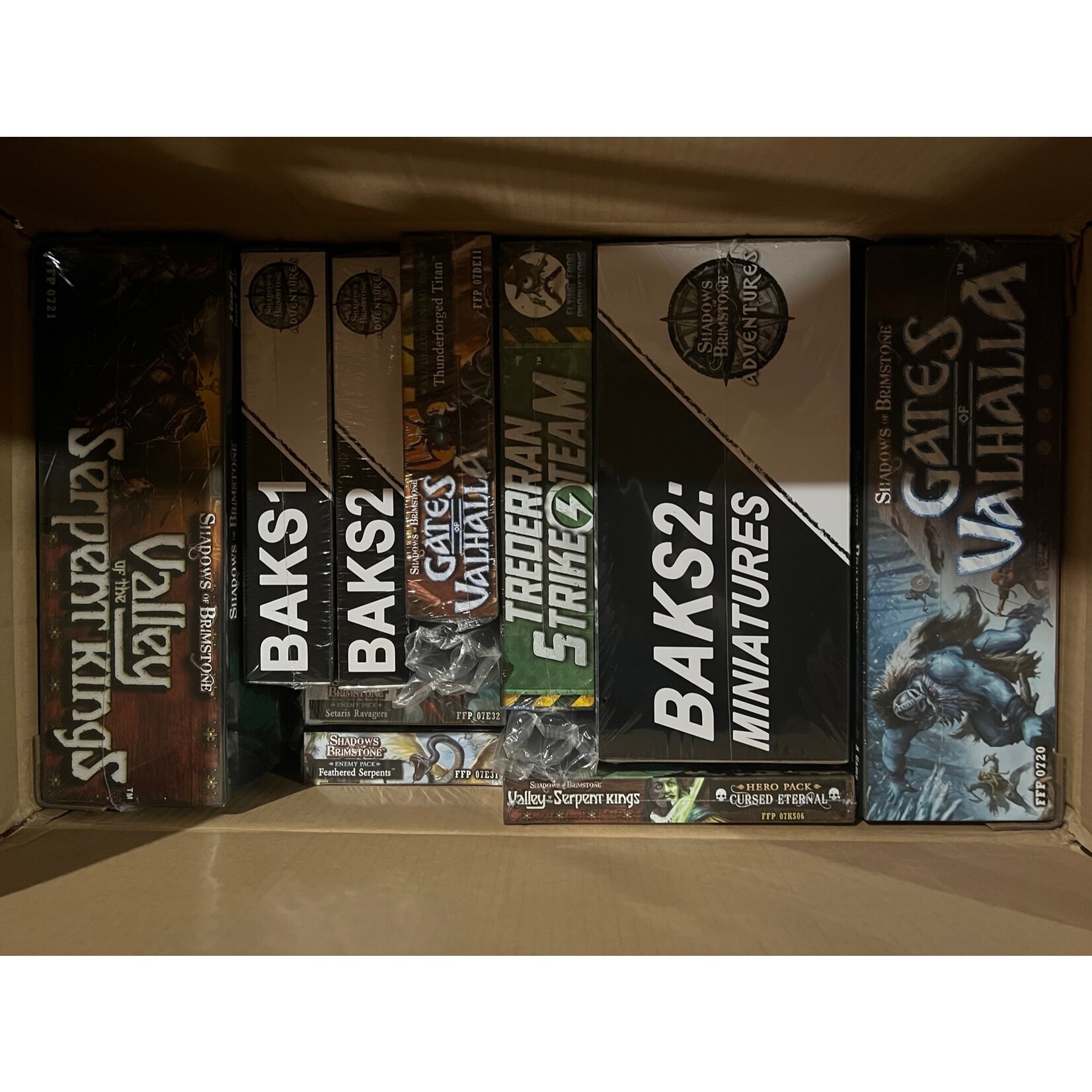 Shadows of Brimstone Adventures LE Warlord Bundle