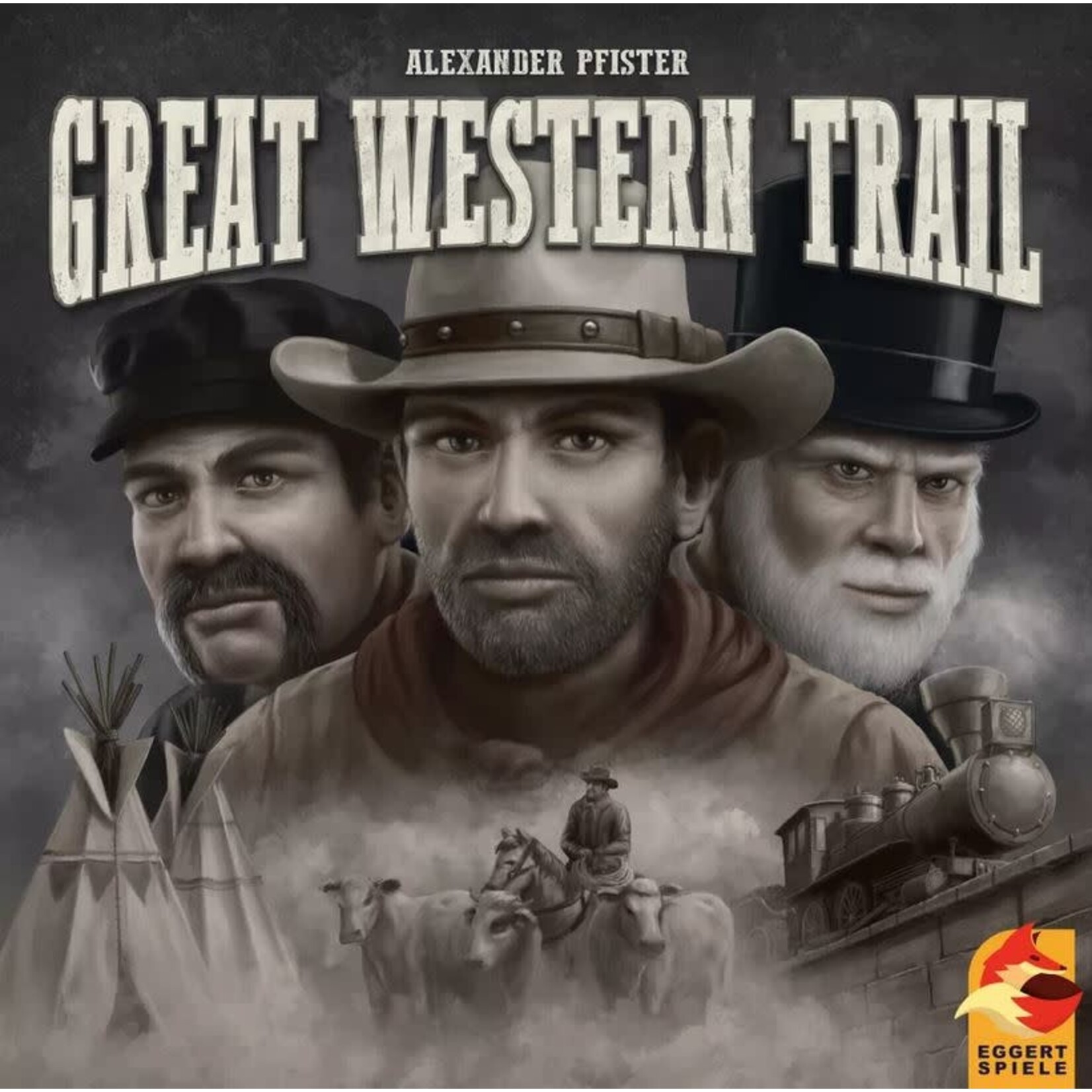 #19819 Great Western Trail Dragon Cache Used Game