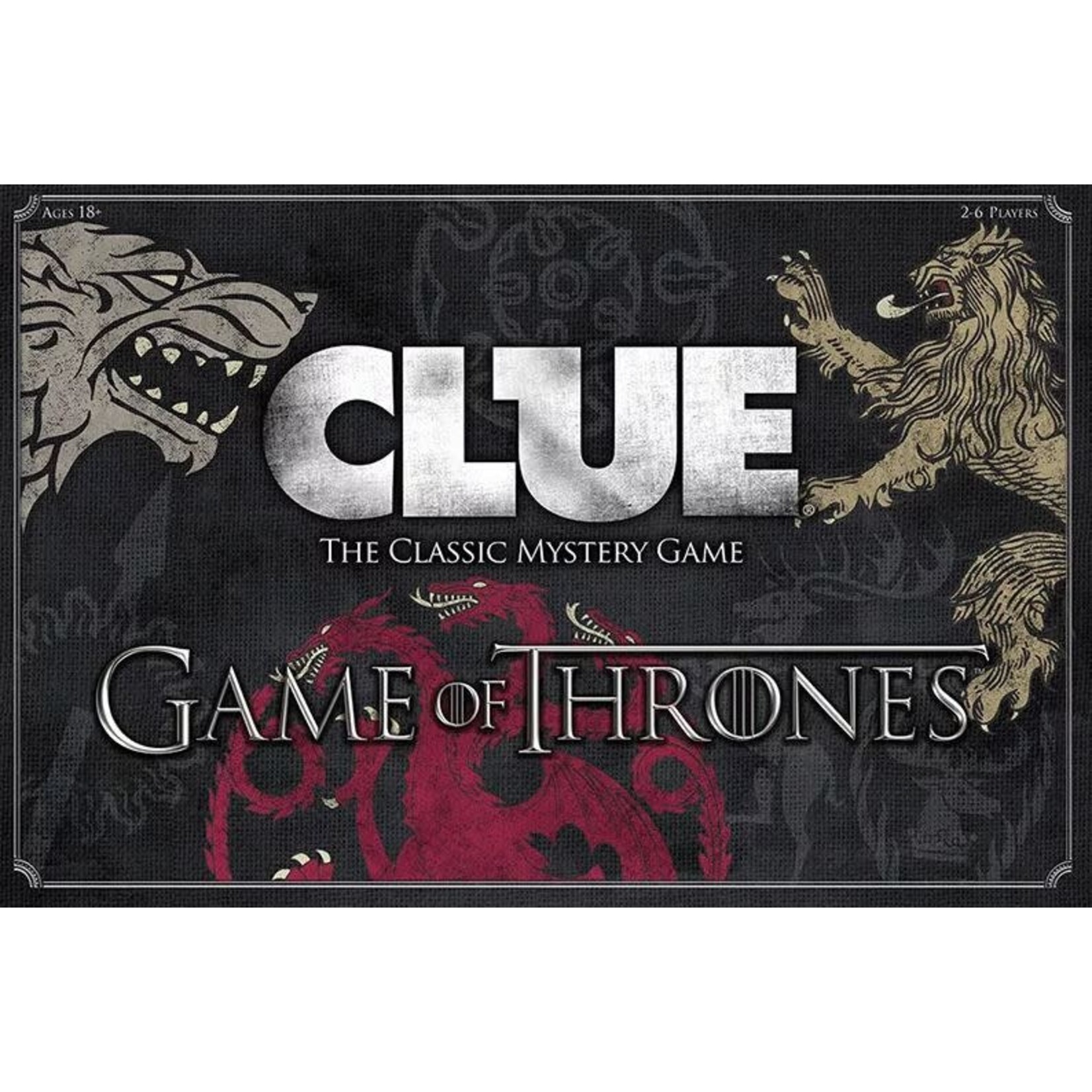 #19821 Clue Game of Thrones Edition Dragon Cache Used Game