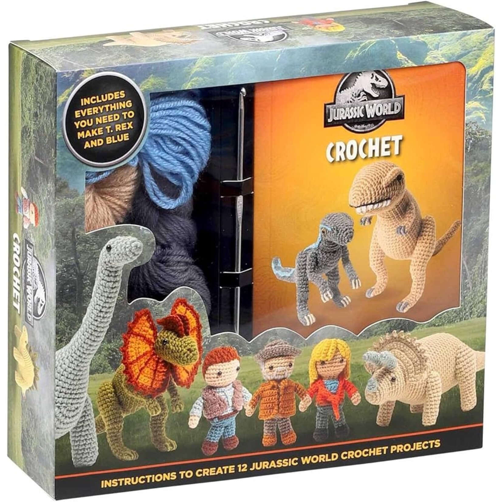 Crochet Kit Jurassic World (Skill Level: Complex)