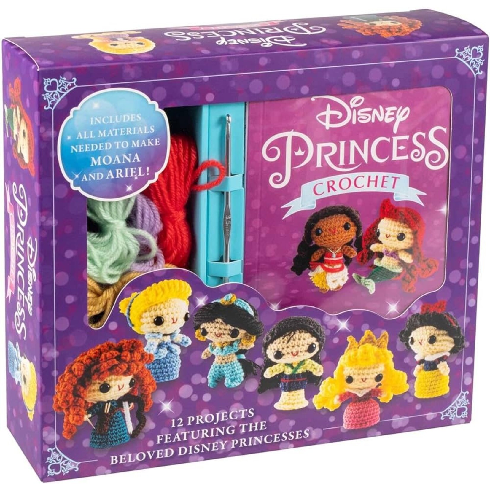 Crochet Kit Disney Princesses (Skill Level: Complex)