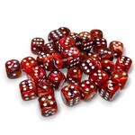 Chessex Festive Dice: Symphony / white | 12mm 36 Dice Block | 27943