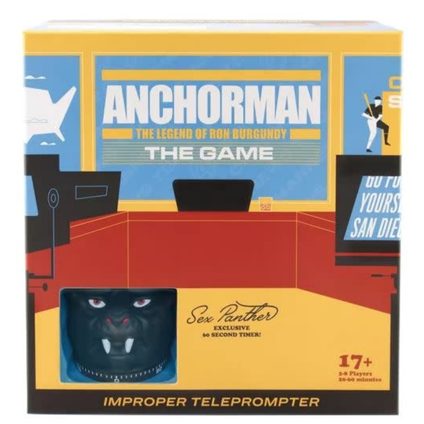 #19878  Anchorman: The Game - Improper Teleprompter Dragon Cache Used Game