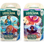 Disney Lorcana: Archazia's Island Ruby & Sapphire Belle & Beast Starter Deck (All Sales Final) (Pick Up Only)