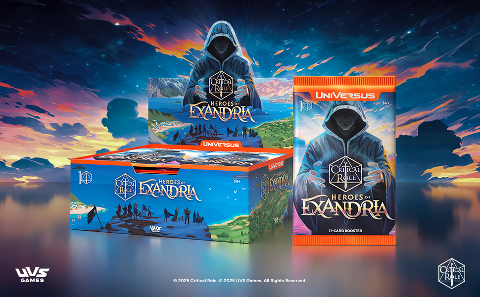 heroes of exandria booster box Critical Role: Heroes of Exandria Booster Box Case - Critical Role: Heroes of Exandria