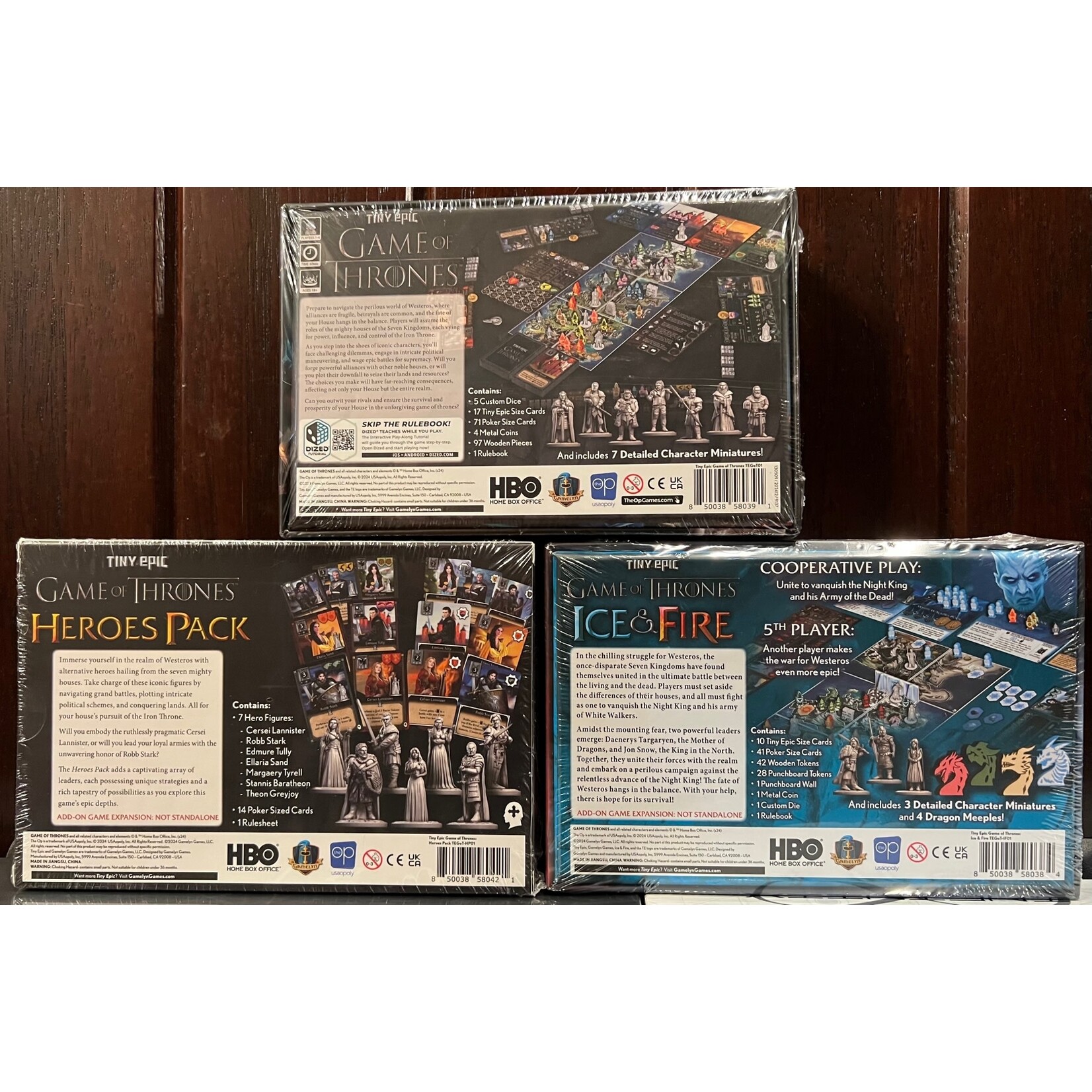 Tiny Epic Game Of Thrones Deluxe Bundle
