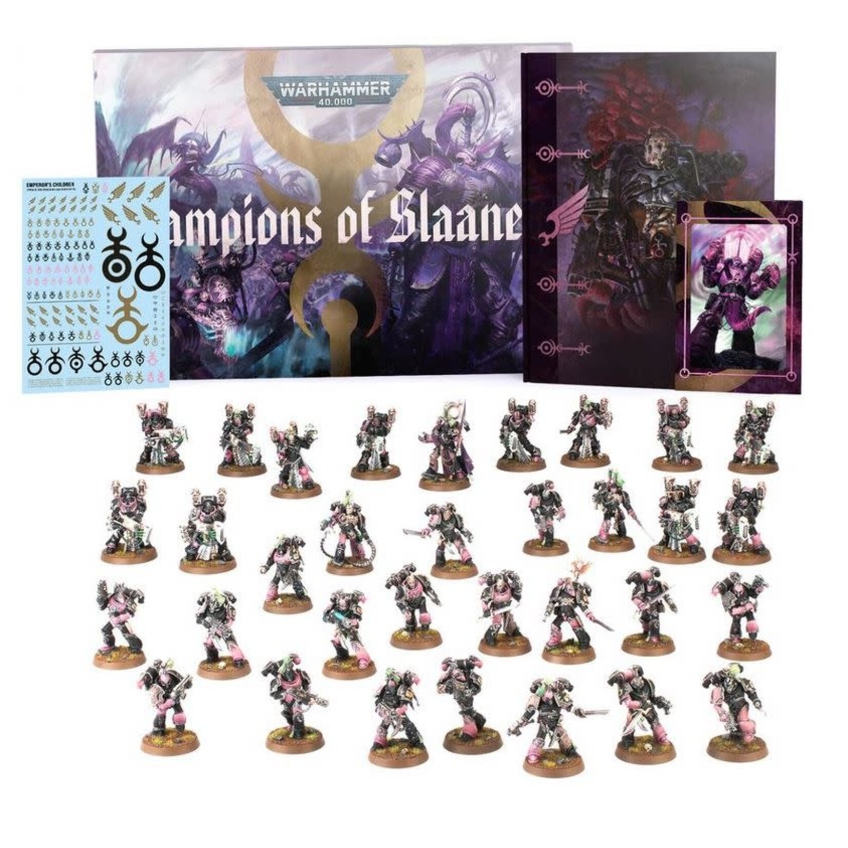 40K: Champions of Slaanesh - Emperor's Children Army Set