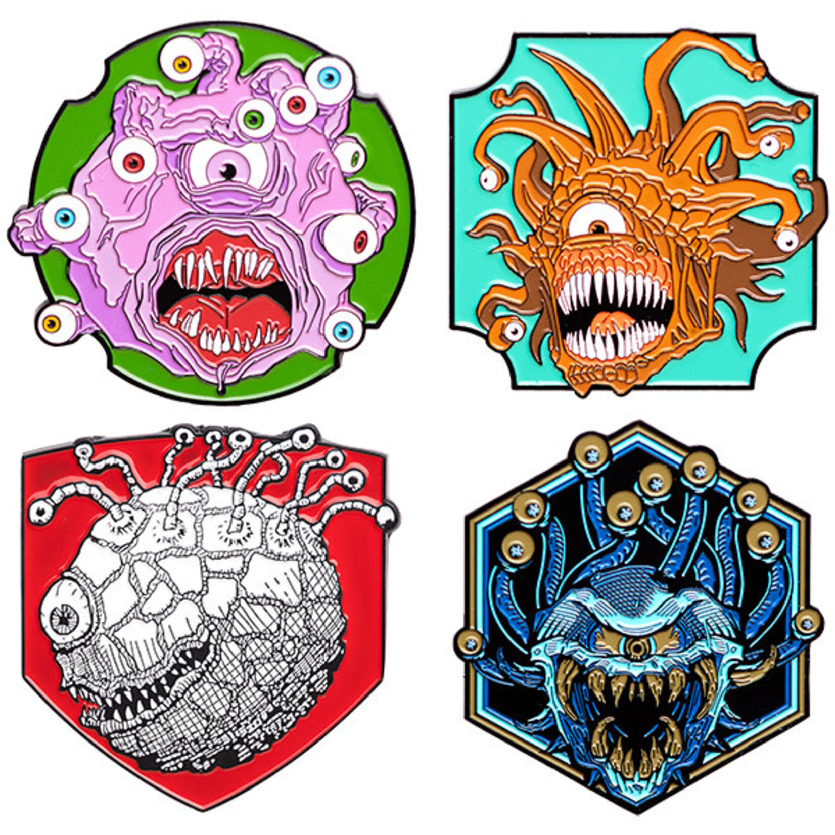 D&D Monster Mystery Pins