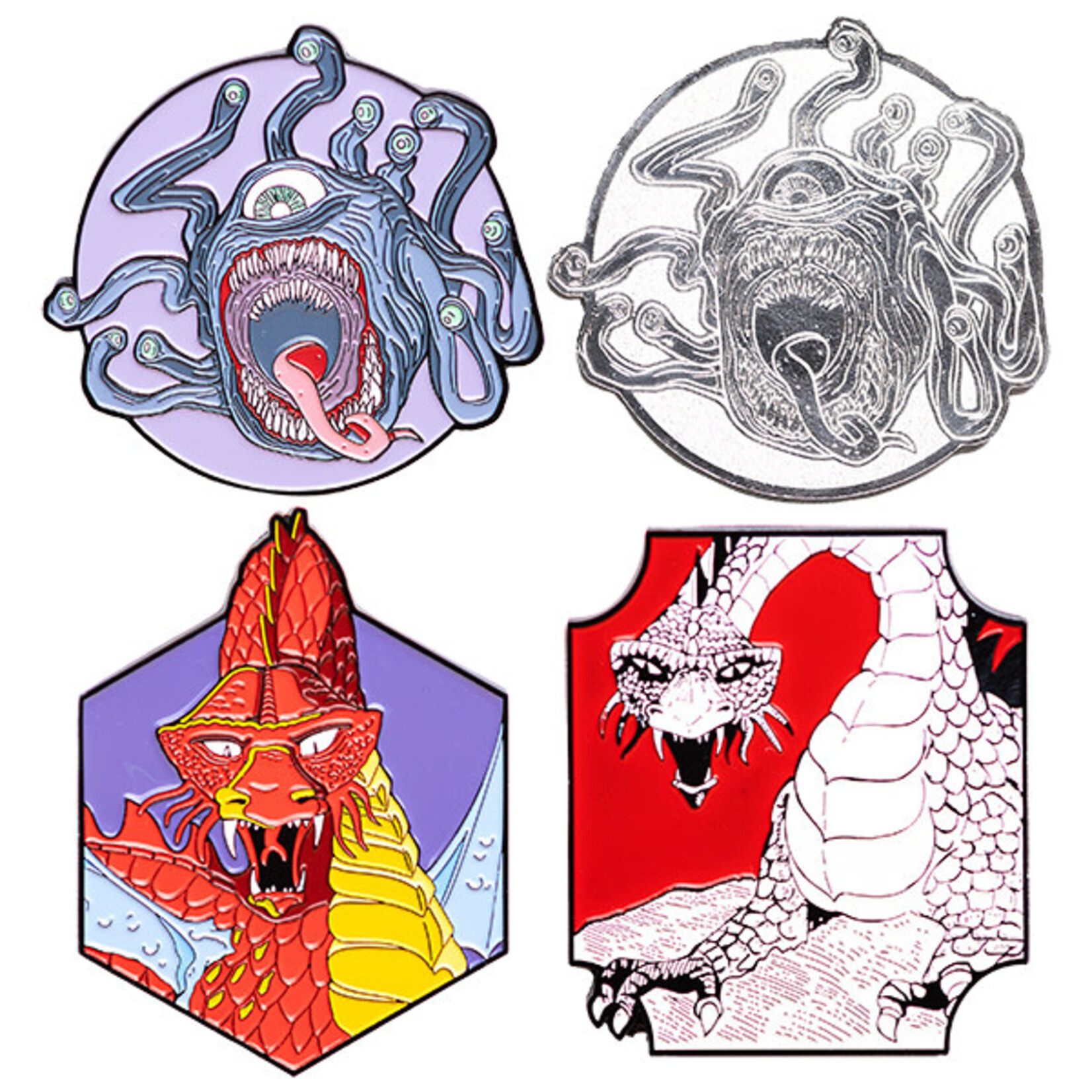 D&D Monster Mystery Pins