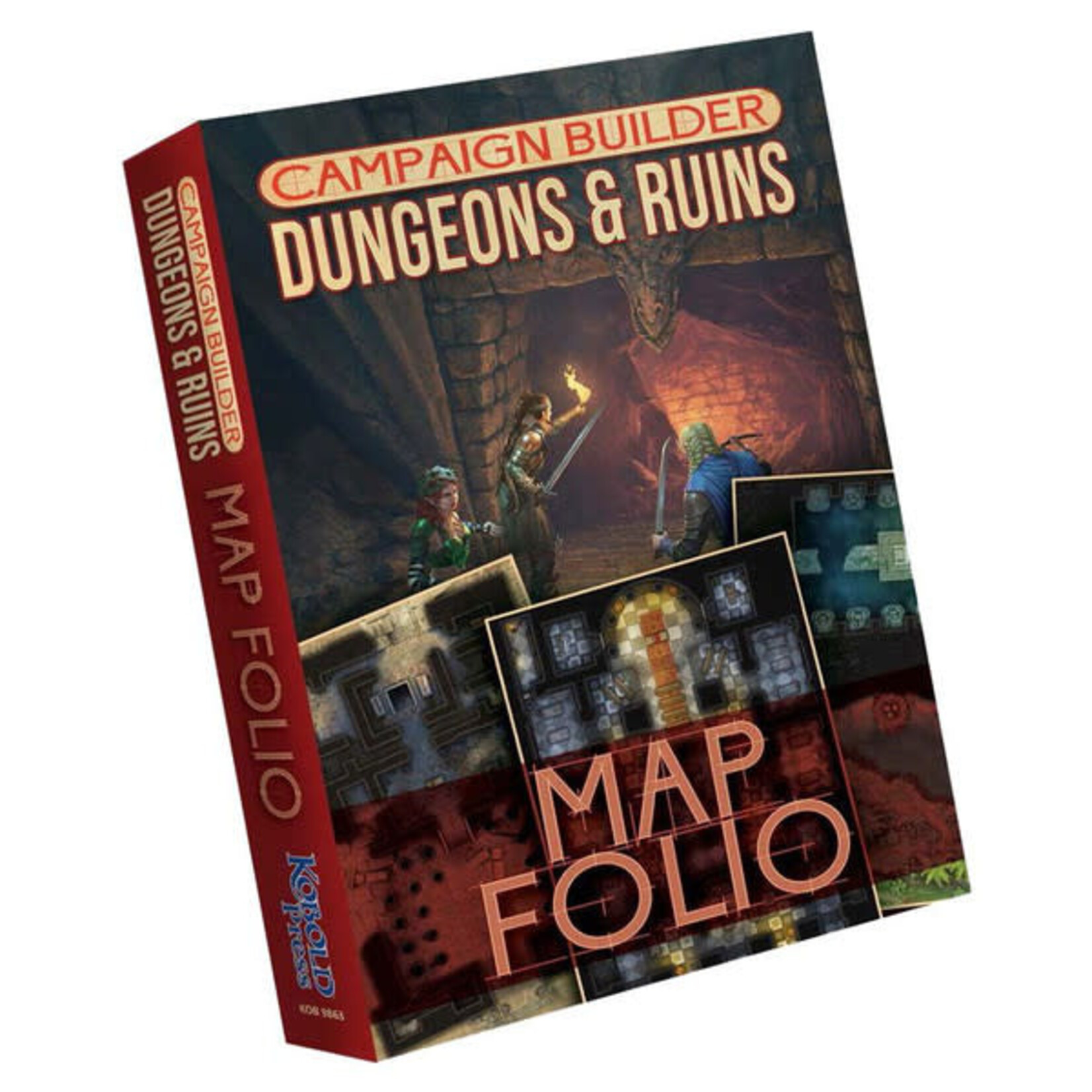 D&D 5E RPG: Campaign Builder Dungeons and Ruins Map Folio