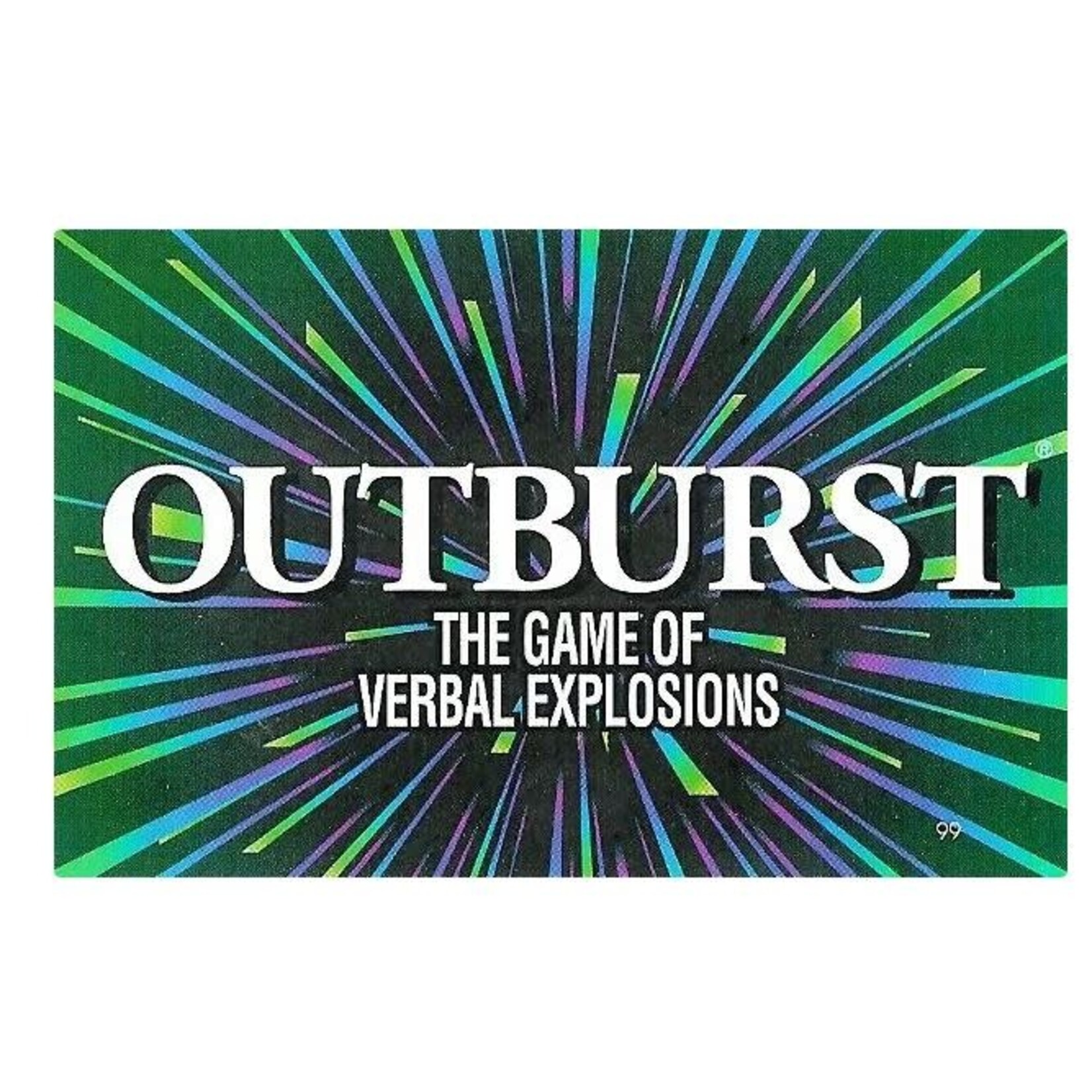 #19911 Outburst The Game of Verbal Explosions Dragon Cache Used Game