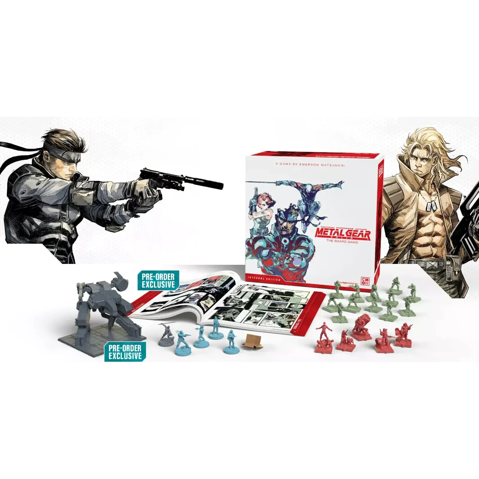 Metal Gear Solid Integral Edition Board Game