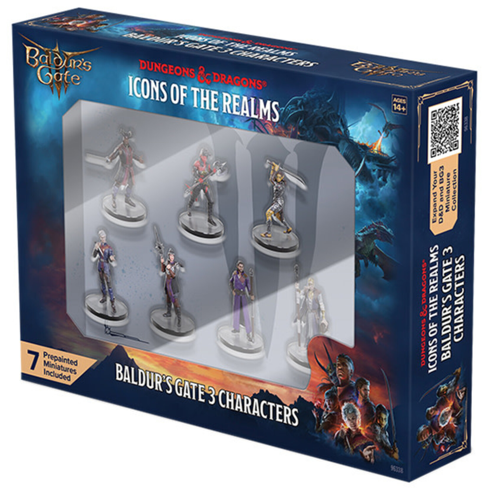 D&D: Baldur's Gate 3 - Character Miniatures Boxed Set Icons of the Realms