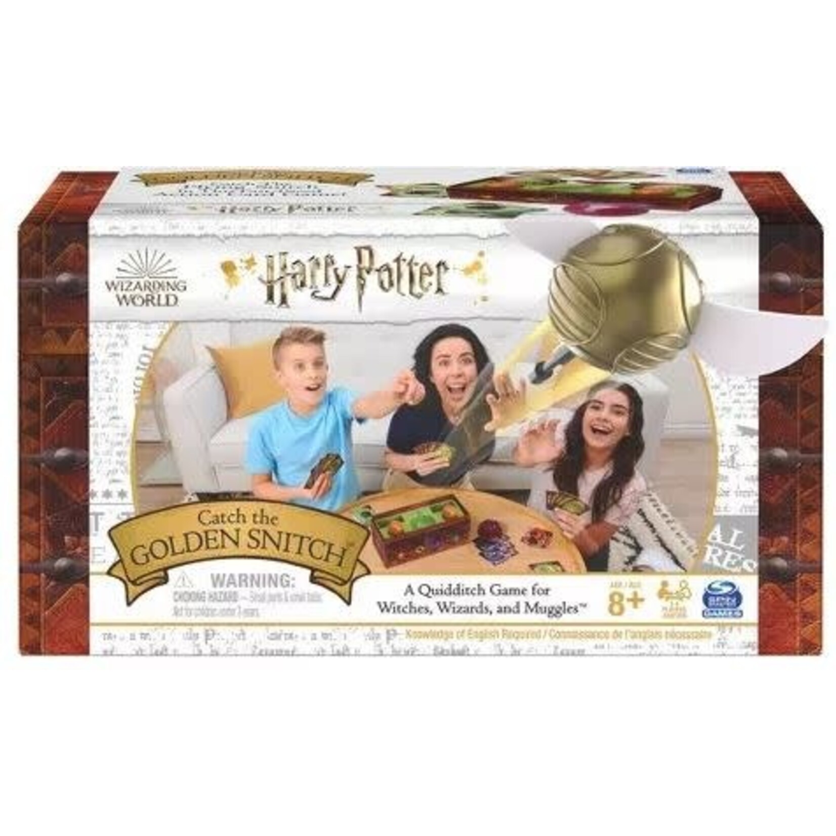 #19960 Harry Potter: Catch The Golden Snitch Dragon Cache Used Game