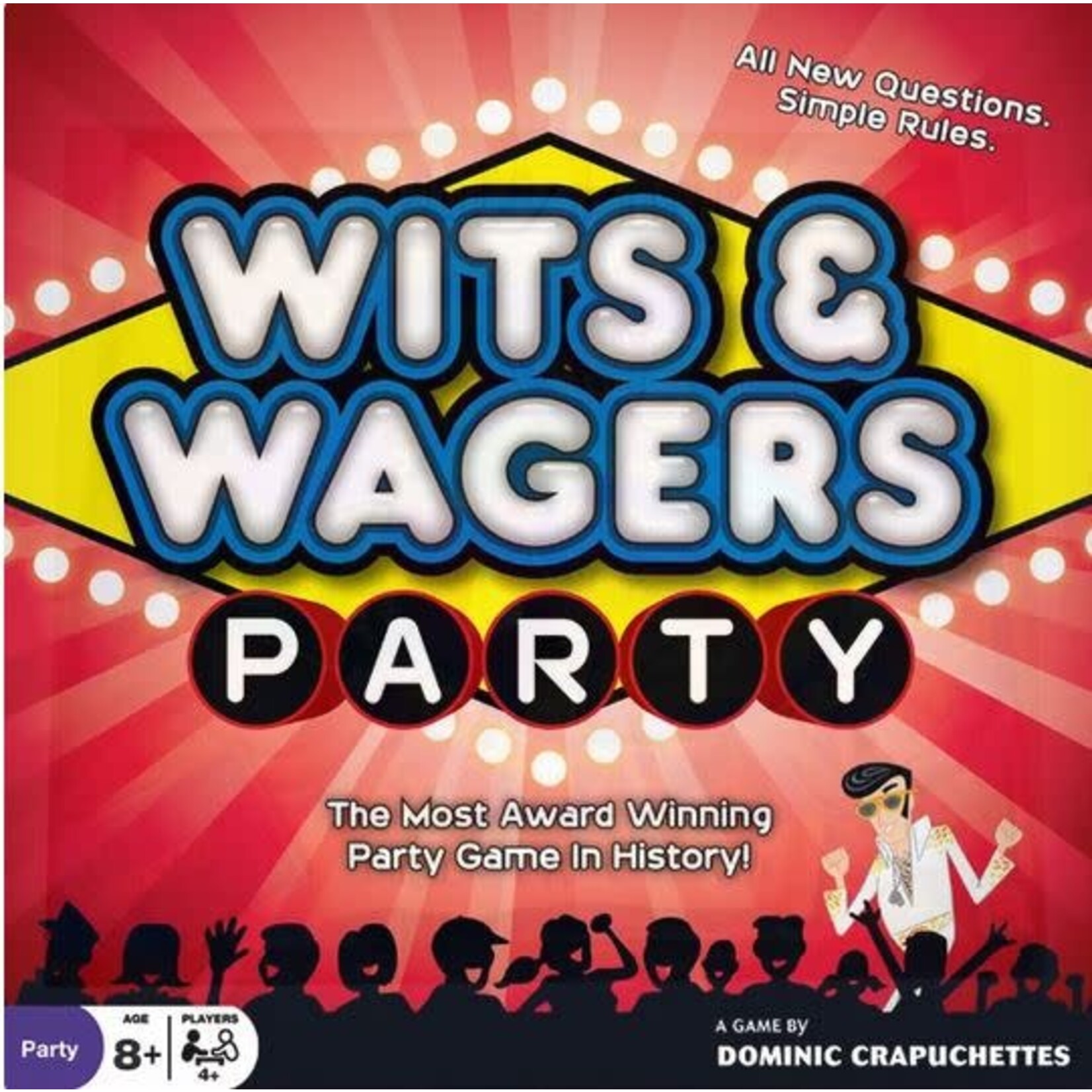 #19994 Wits & Wagers Party Edition Dragon Cache Used Game