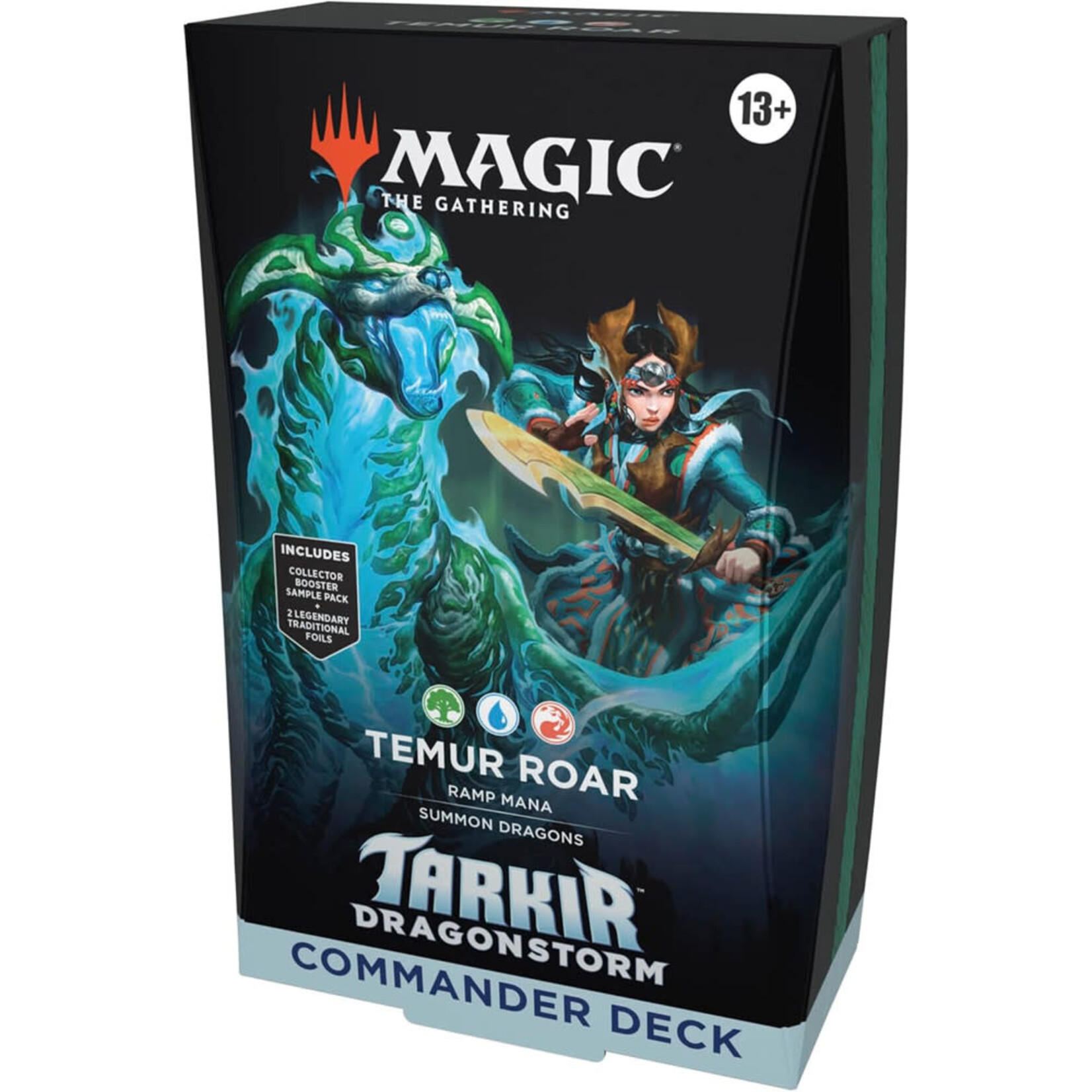 MTG: Tarkir Dragonstorm Commander Deck Temur Roar