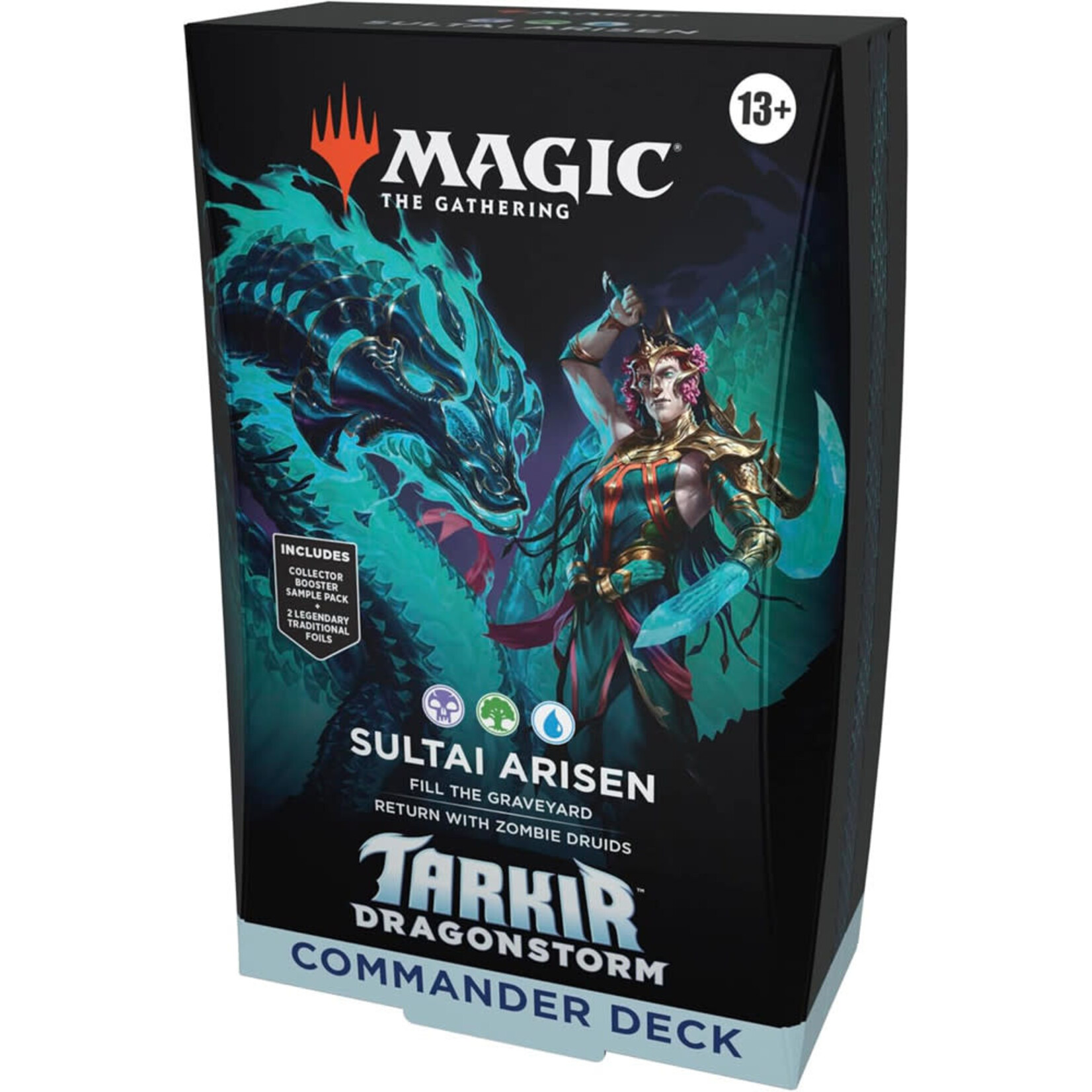 MTG: Tarkir Dragonstorm Commander Deck Sultai Arisen