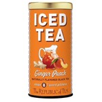 Iced Tea: Ginger Peach Black Tea - 8 Large Pouches
