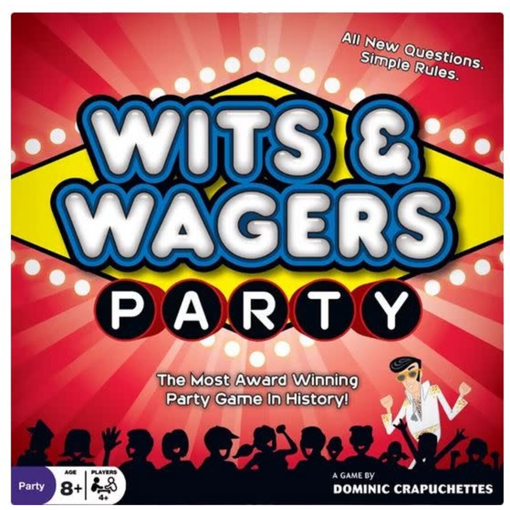 #12304 Wits & Wagers Party Dragon Cache Used Game