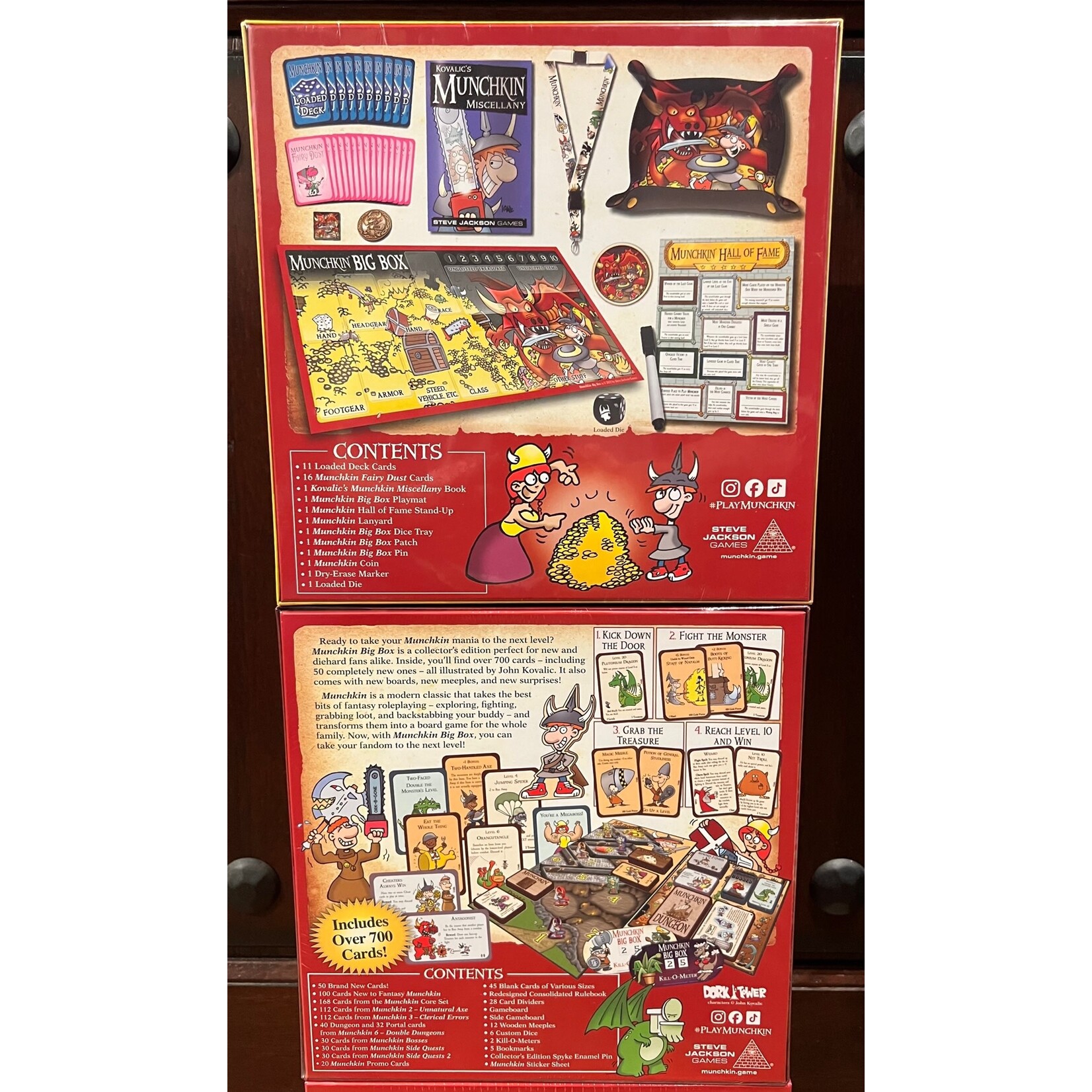 Munchkin Big Box & Loot Box Bundle