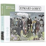 #12280 Edward Gorey 1000 Piece Puzzle Dragon Cache Used Game
