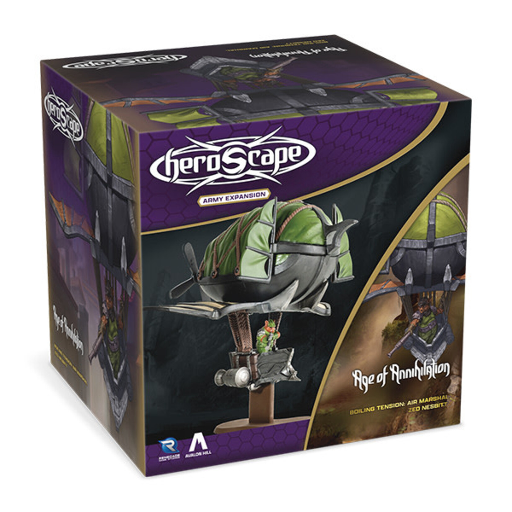 Heroscape: Army Expansion- Air Marshal Zed Nesbitt