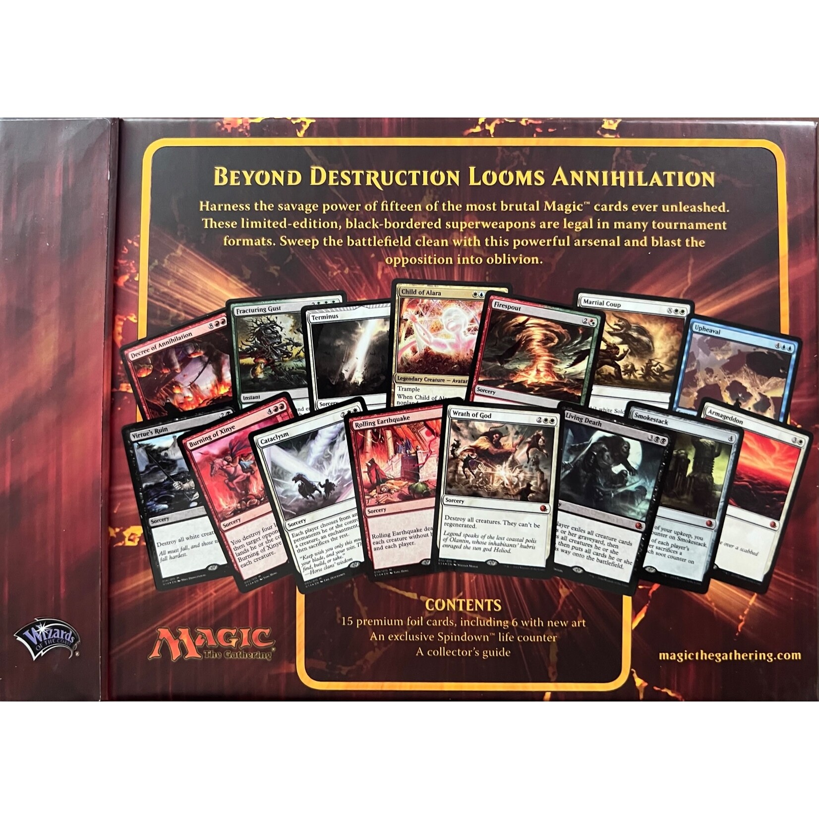 MTG From The Vault: Annihilation (All Sales Final/Pick Up or Shipping Only)