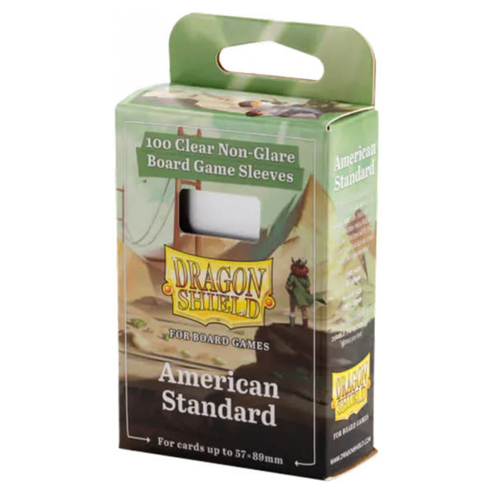 Dragon Shield - Board Game Sleeves - American Standard - 57 x 89 mm - 100