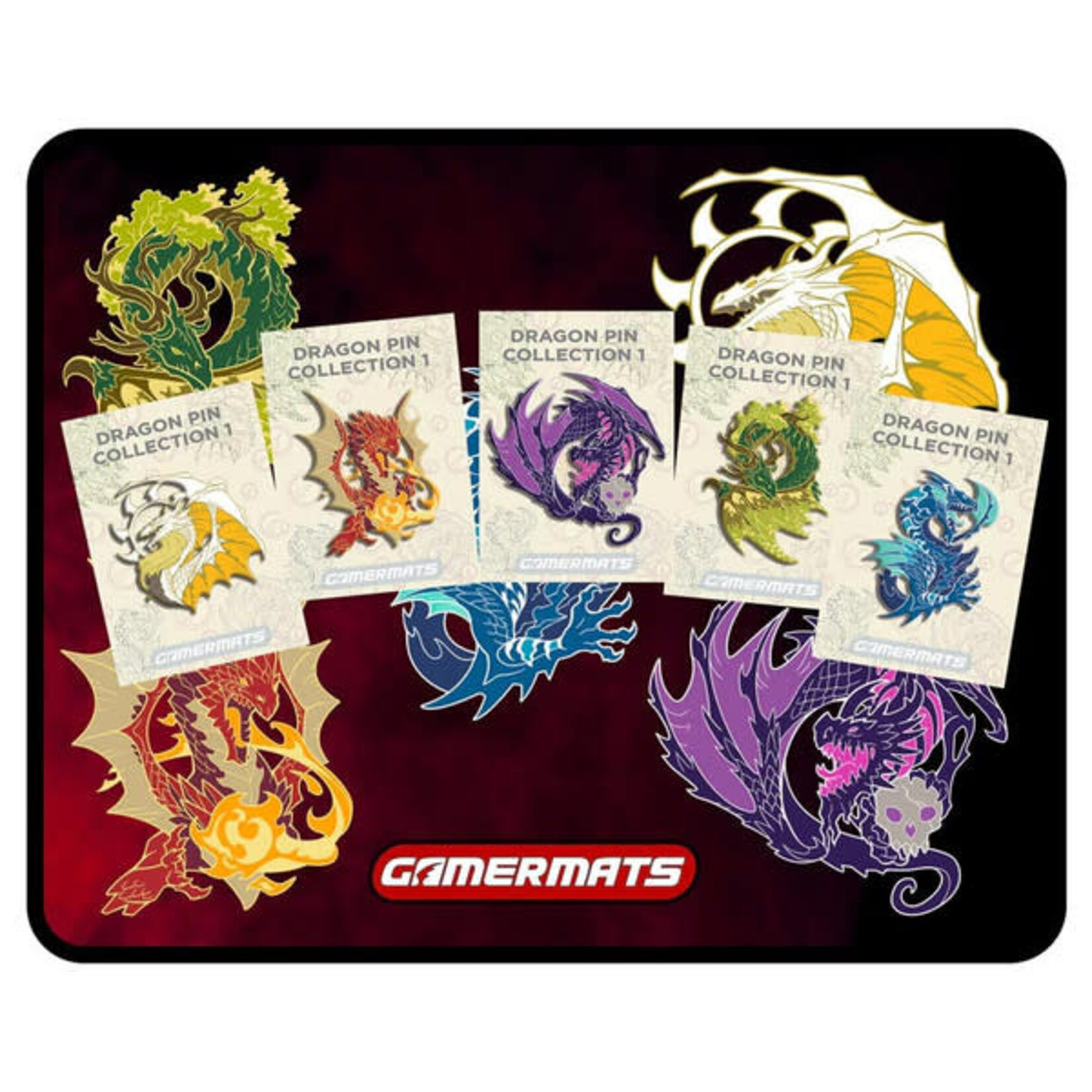 Dragons Pin Set (5)