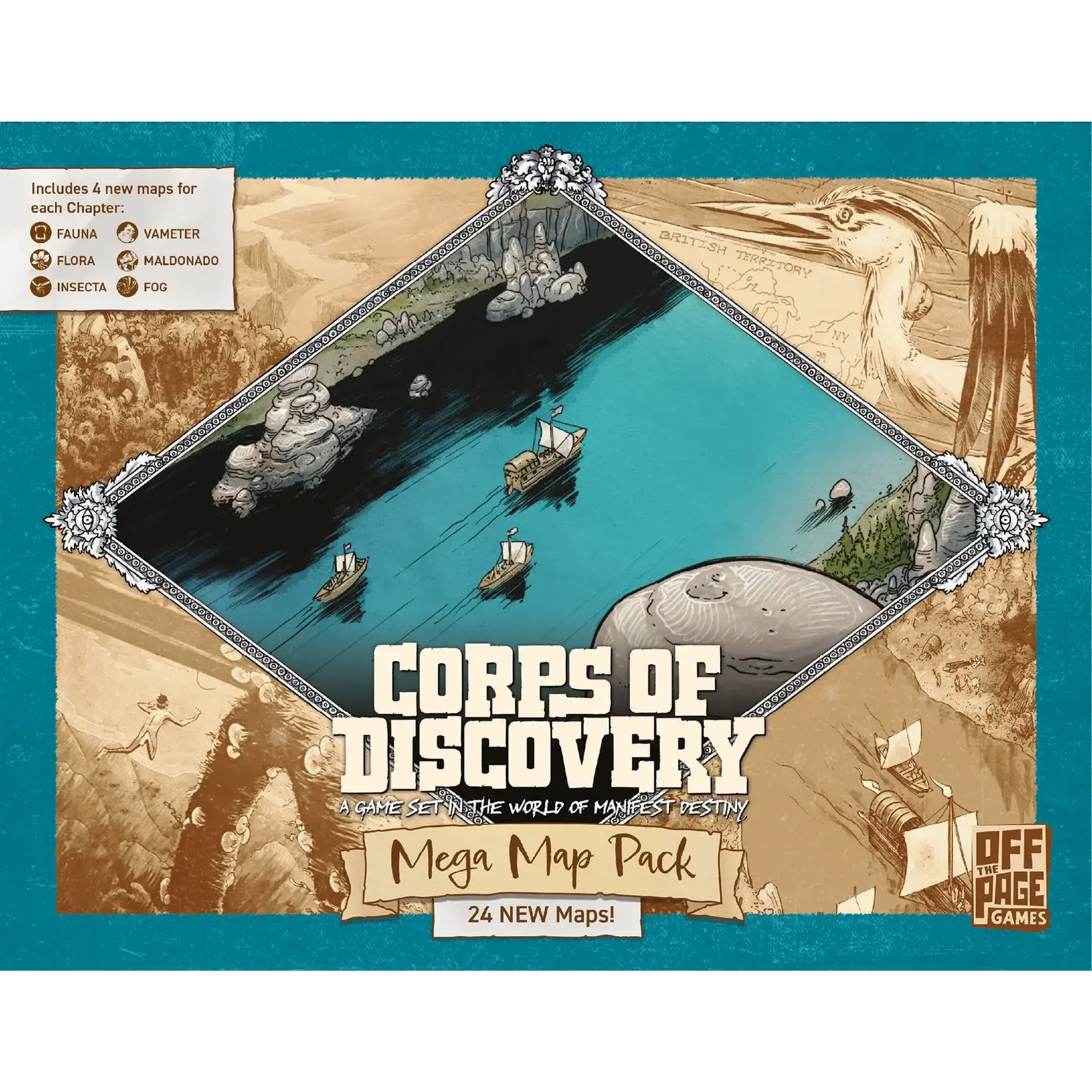 Corps of Discovery: Ultimate Edition Bundle (Pick Up or Shipping Only) Corps of Discovery: A Game Set in the World of Manifest Destiny