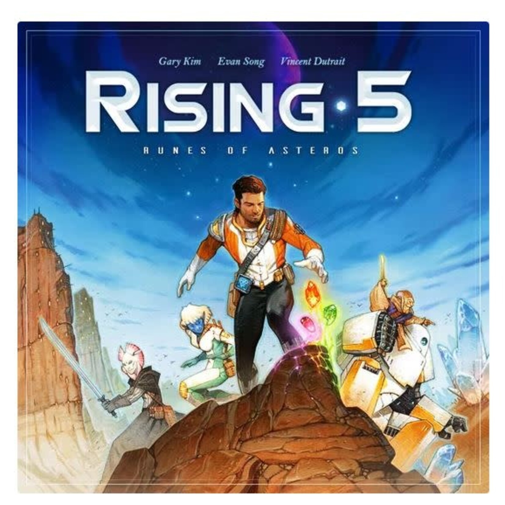 #12194 Rising 5 Runes of Asteros Dragon Cache Used Game