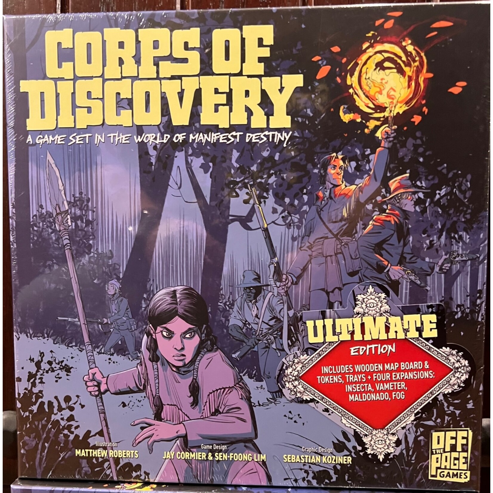 Corps of Discovery: Ultimate Edition Bundle (Pick Up or Shipping Only) Corps of Discovery: A Game Set in the World of Manifest Destiny