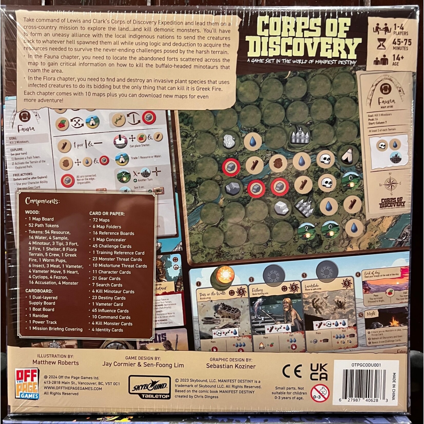 Corps of Discovery: Ultimate Edition Bundle (Pick Up or Shipping Only) Corps of Discovery: A Game Set in the World of Manifest Destiny