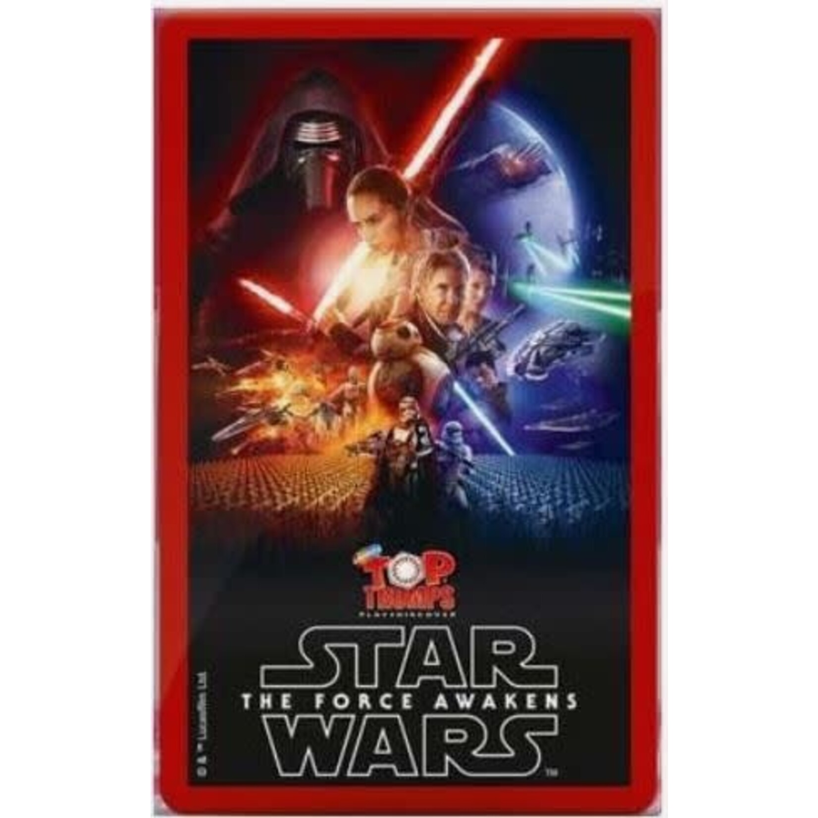 #12165 Top Trump: Star Wars The Force Awakens Dragon Cache Used Game