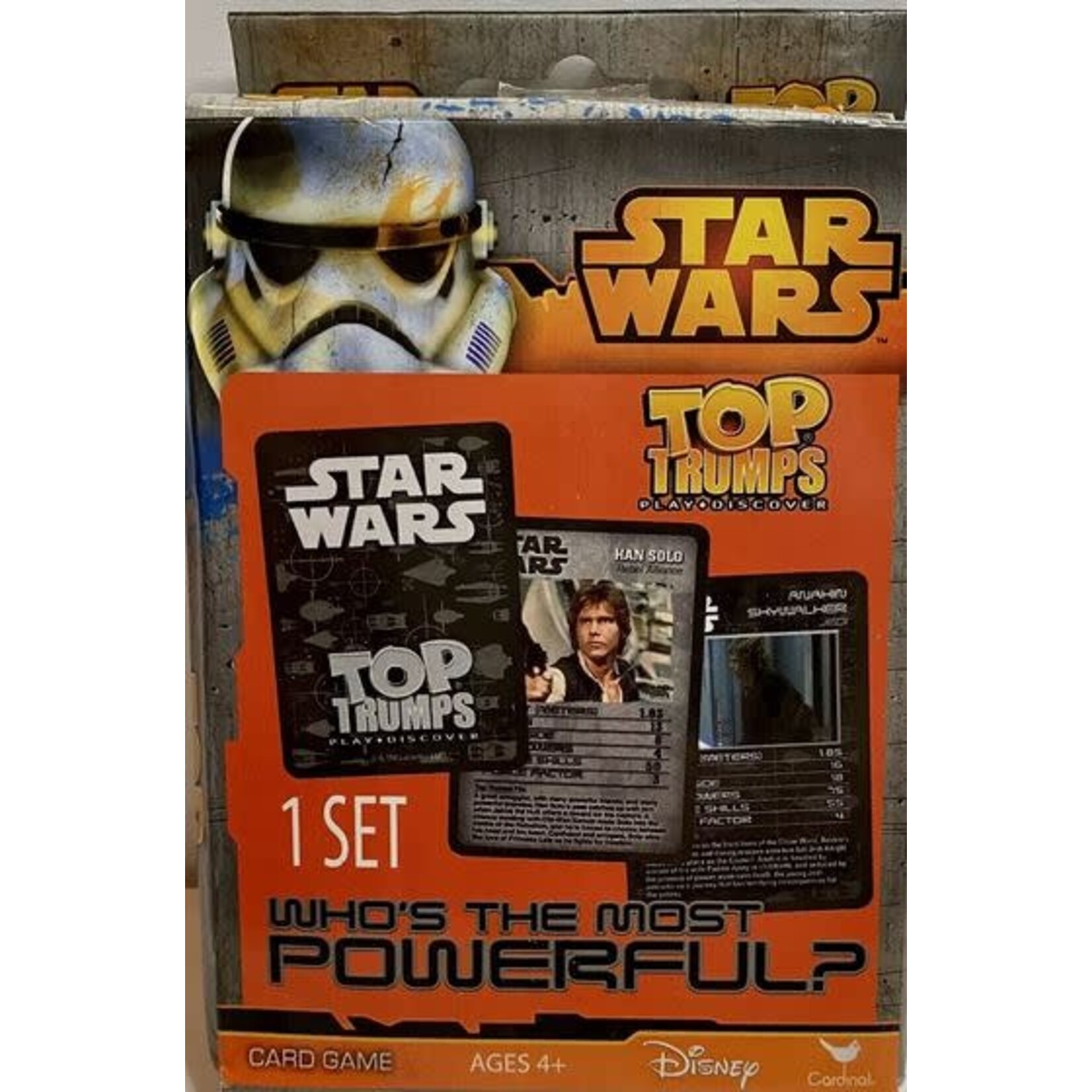 #12164 Top Trump: Star Wars Dragon Cache Used Game