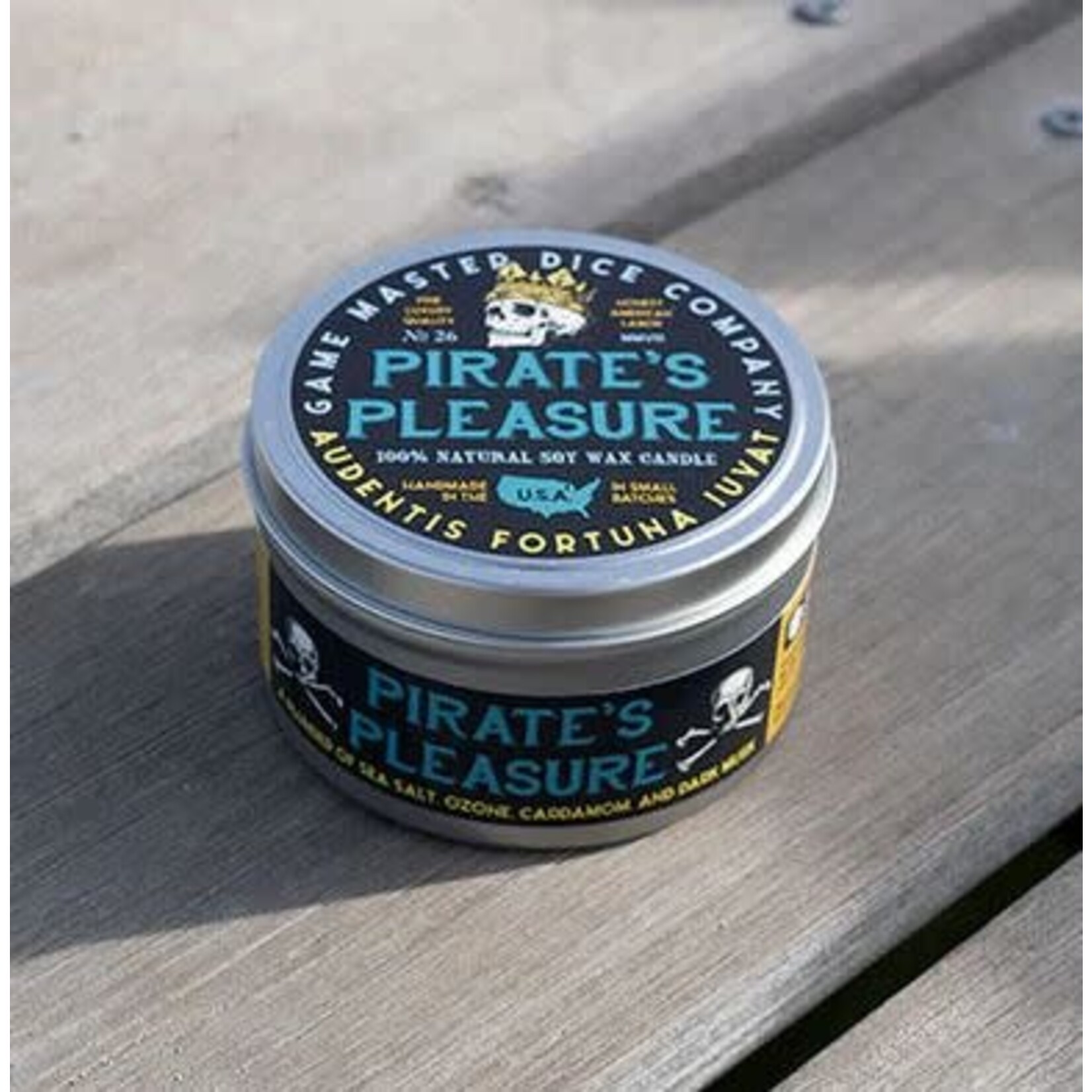 Candle - GMD - Pirate's Pleasure - 8oz Tin
