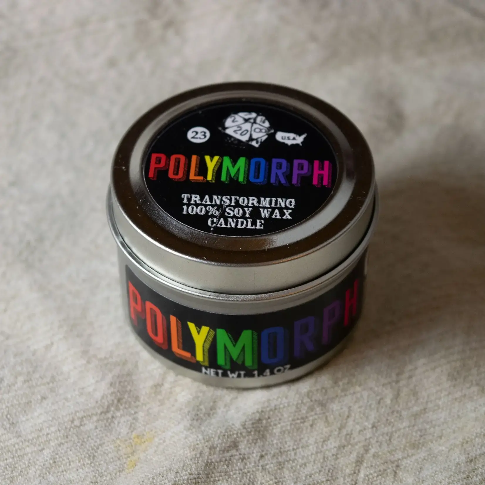 Game Master Dice Candle: Polymorph Spell | 2oz