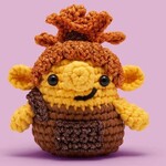 Woobles: Peat the Troll Beginner Crochet Kit
