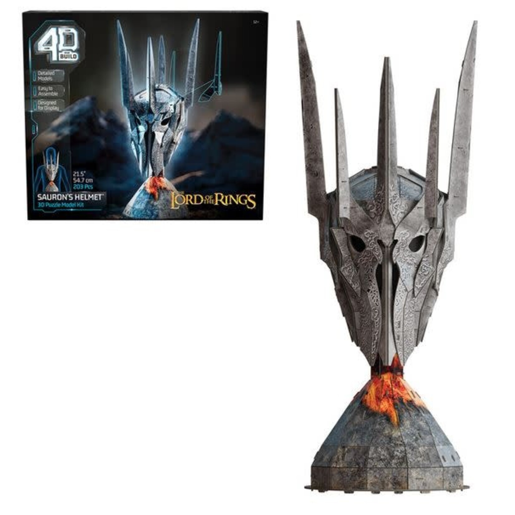 4D Puzzle: Sauron's Helmet - Lord of the Rings