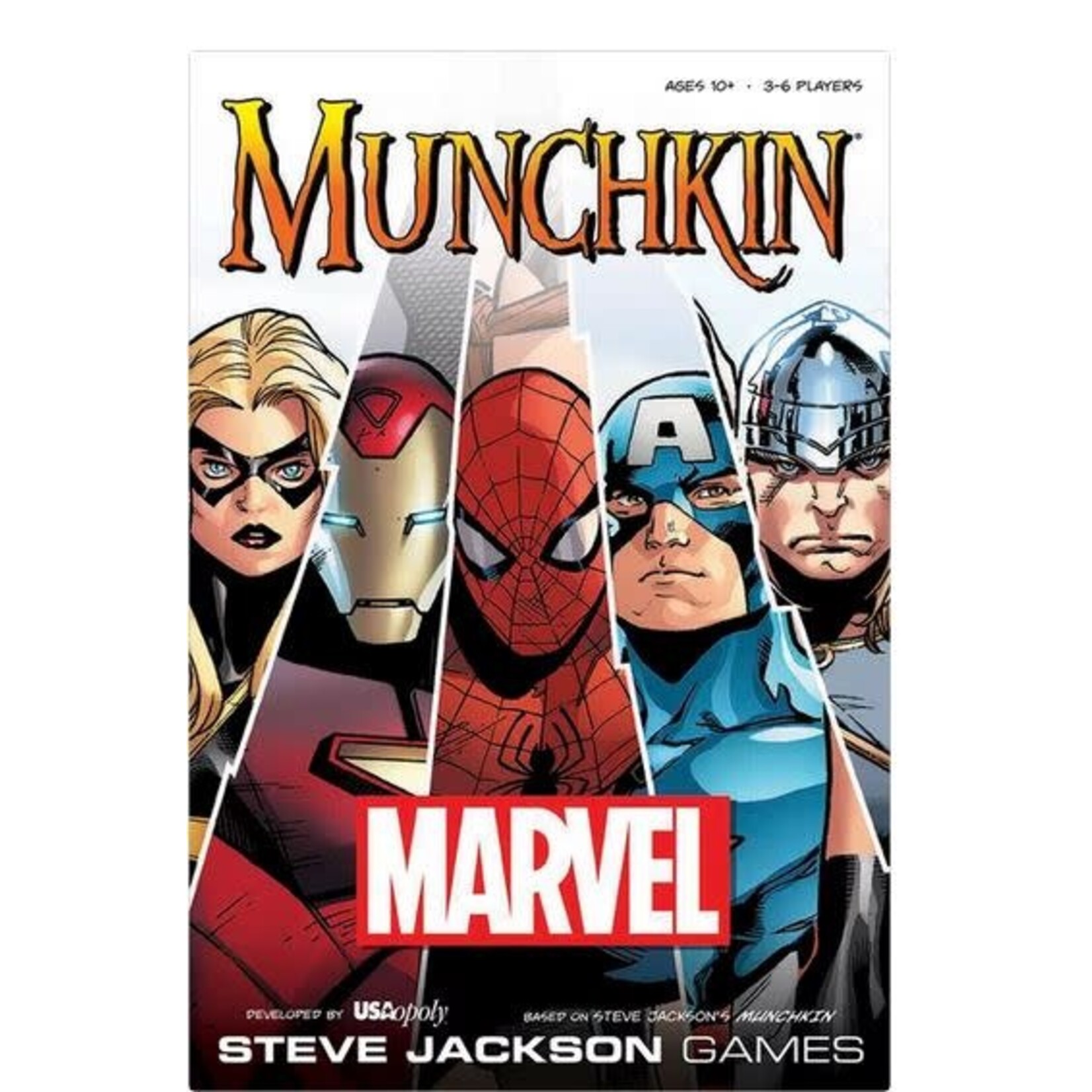 #12110 Marvel Munchkin Dragon Cache Used Game