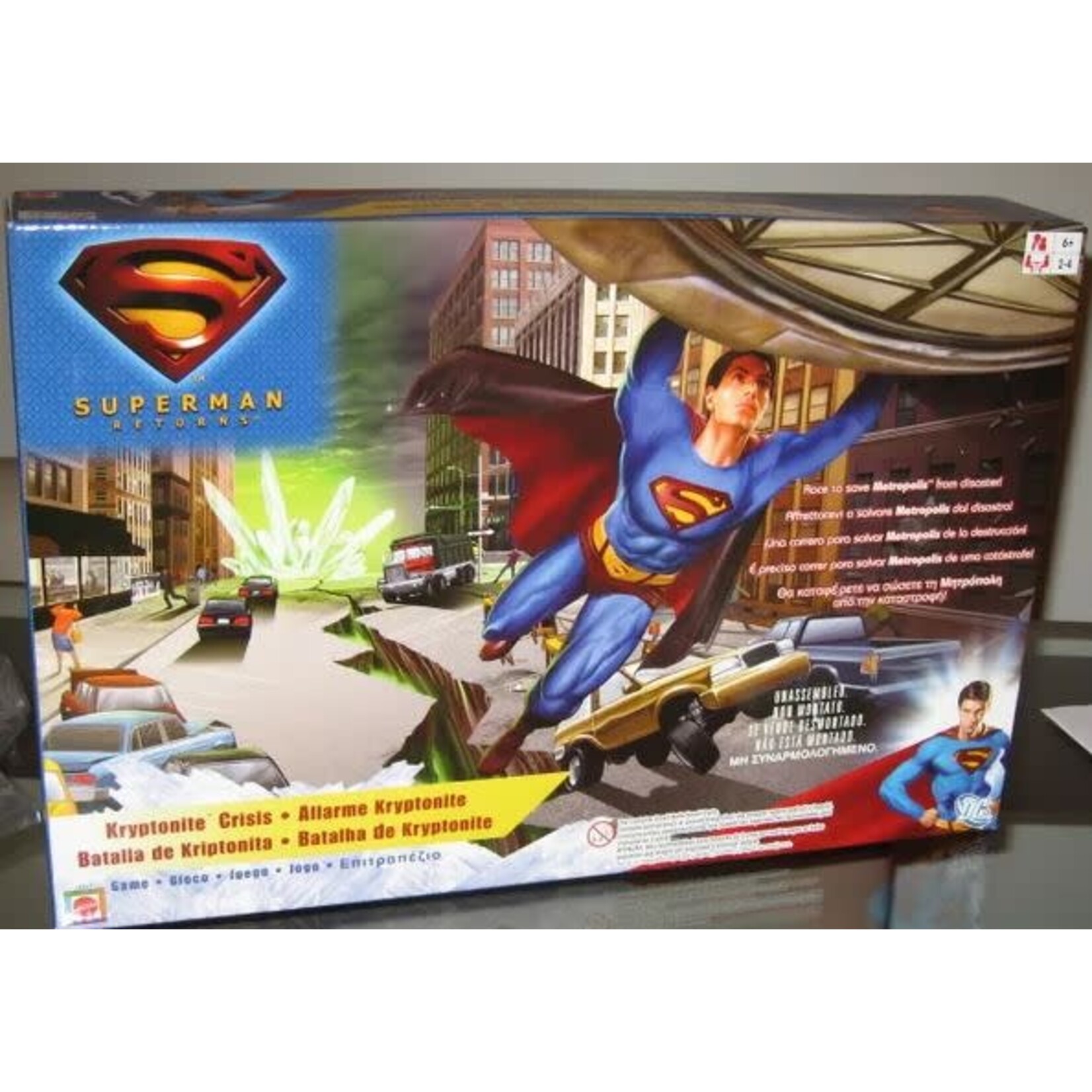 #12104 Superman Returns Kryptonite Crisis Dragon Cache Used Game
