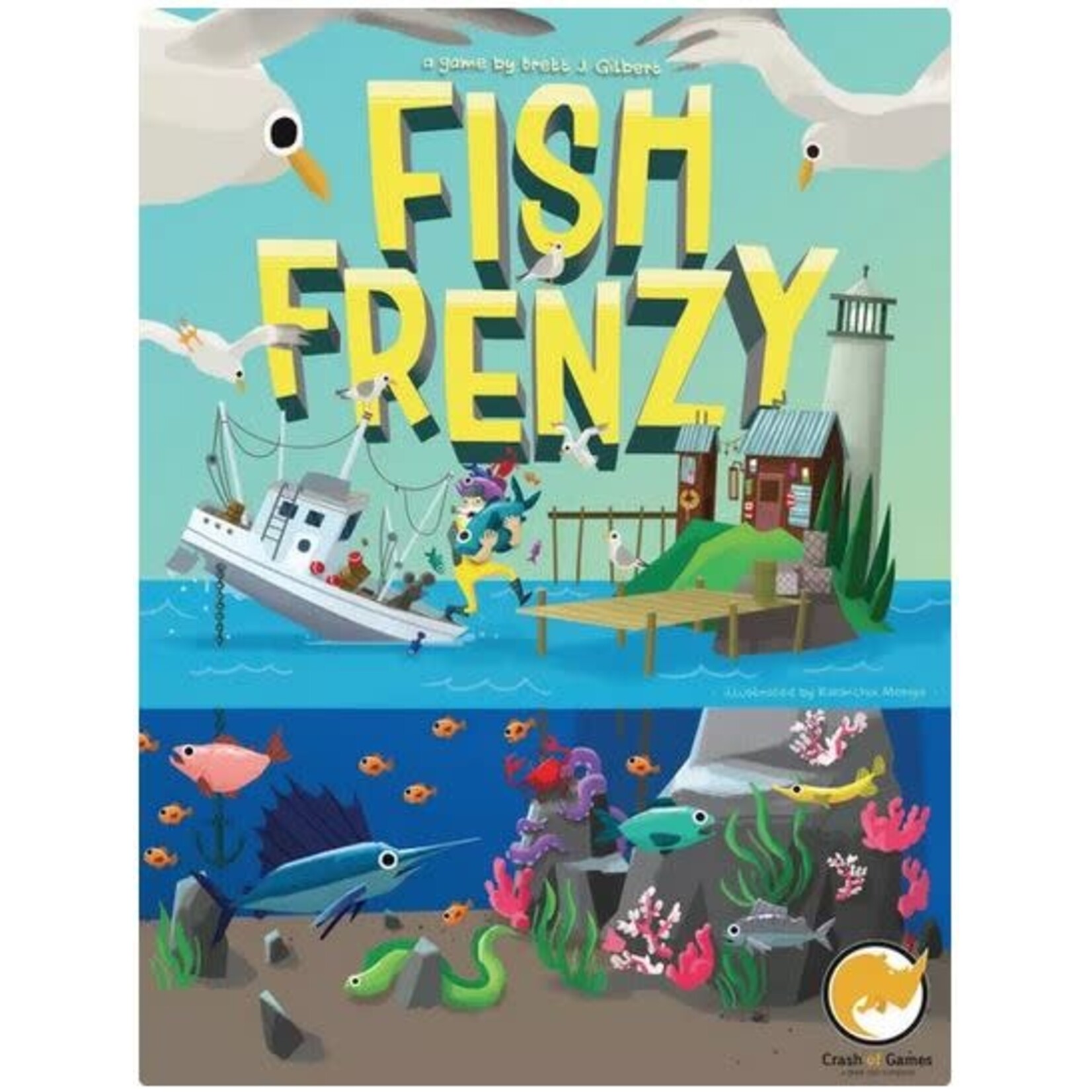 #12088 Fish Frenzy Dragon Cache Used Game