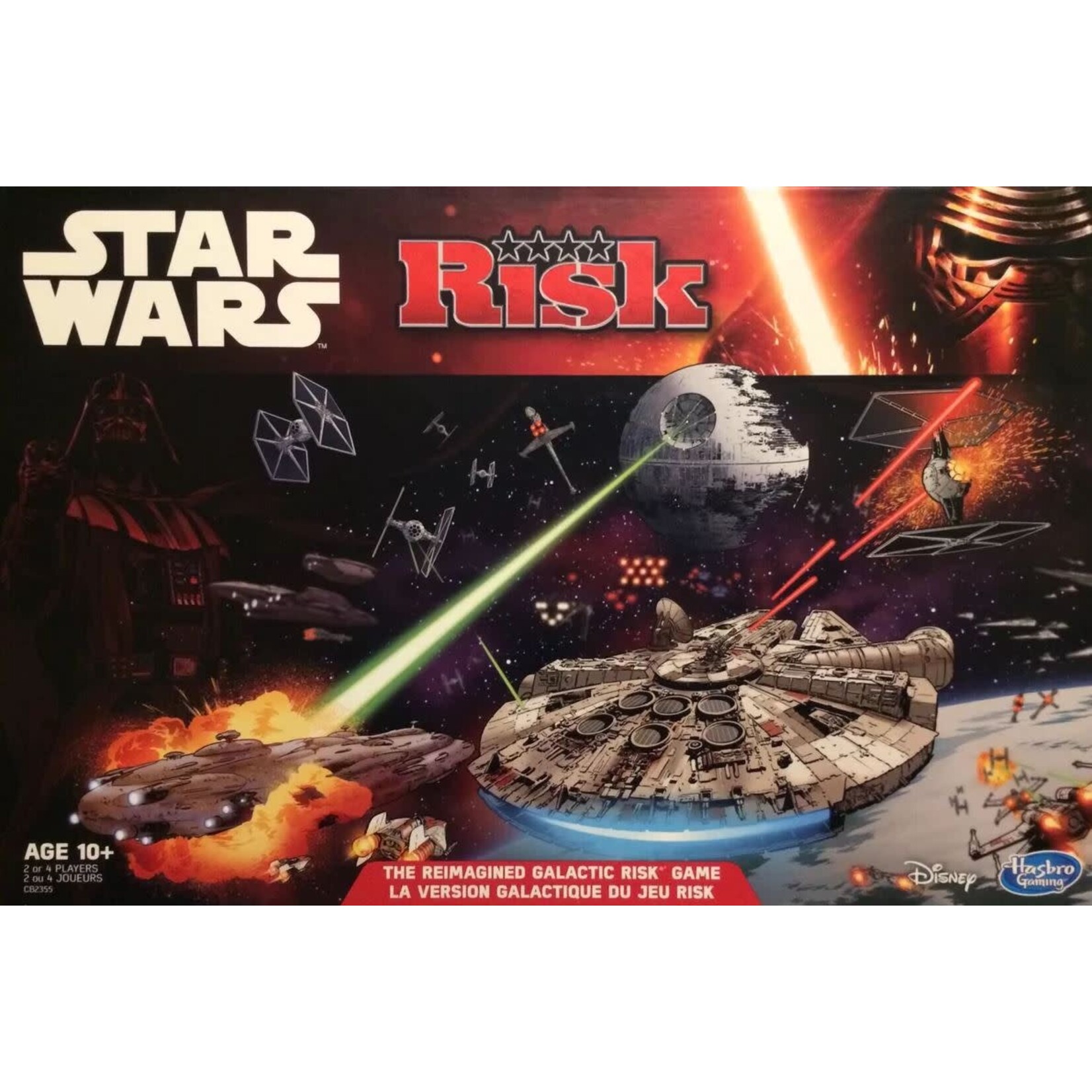 #12085 Star Wars Risk Dragon Cache Used Game