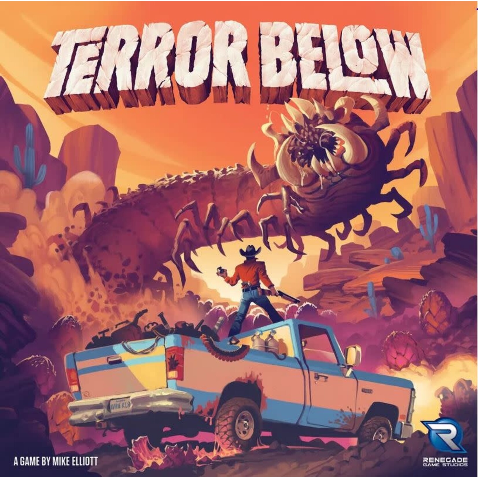 #12081 Terror Below + Hidden Cache Expansion Dragon Cache Used Game