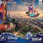 #12072 Disney Aladdin 300 Piece Puzzle Dragon Cache Used Game