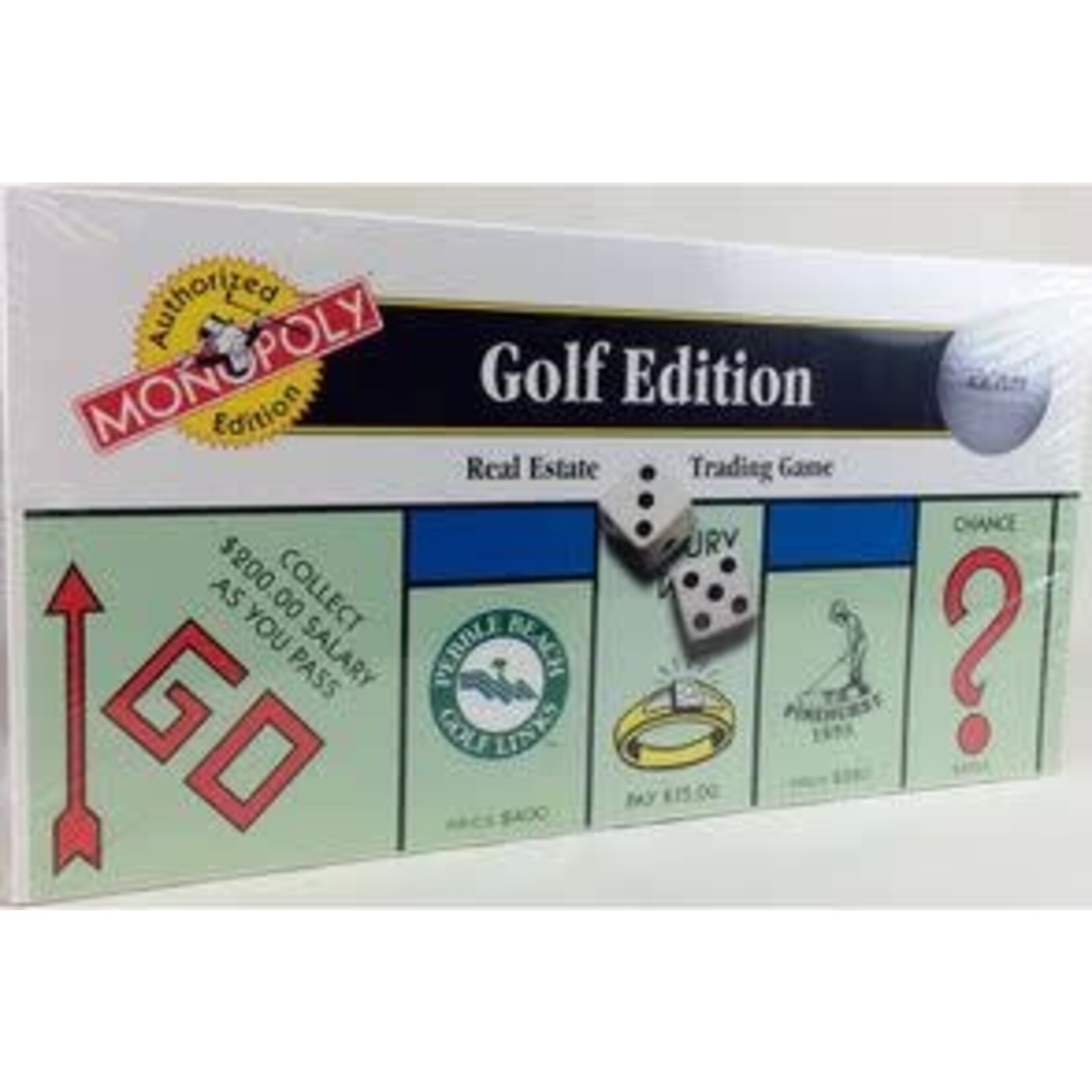 #12066 Monopoly: Golf Edition Dragon Cacche Used Game